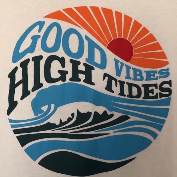 Good vibes high tides T-shirt - Picture 2 of 3